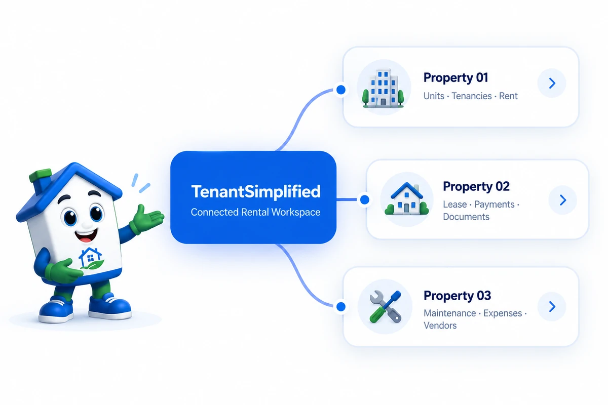 TenantSimplified connected rental portfolio